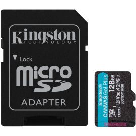 KINGSTON 128GB MICROSDXC CANVAS GO PLUS 170R A2 U3 V30