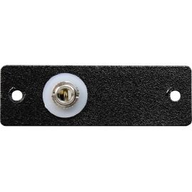 1P,3.5MMSTEREO F/SCREW,BK