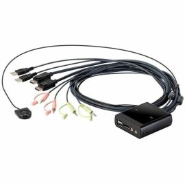 THIS 2 PORT USB AND DISPLAYPORT KVM SWIT