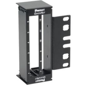 Panduit FQCBRUA Mounting Bracket for Fiber Optic Cassette - Black