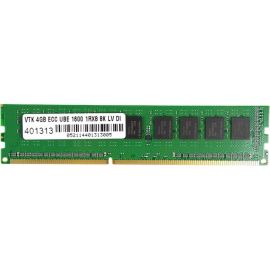 VisionTek 4GB DDR3L 1600 MHz (PC3-12800) ECC UBE 1Rx8 Unbuffered Low Voltage UDIMM