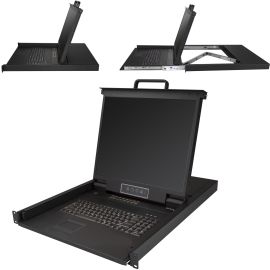 StarTech.com 16 Port Rackmount KVM Console w/ Cables - Integrated KVM Switch w/ 19