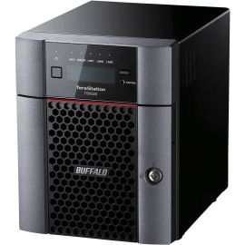 BUFFALO TeraStation 5420 4-Bay 24TB (2x12TB) Business Desktop NAS Storage Hard Drives Included