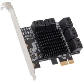 10 PORT SATA III TO PCIE 3.0 X1 NON-RAID EXPANSION CARD