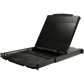 StarTech.com Dual Rail Rackmount KVM Console HD 1080p - DVI/VGA KVM w/17