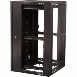 15U SWING WALL MOUNT CABINET GLASS DOOR
