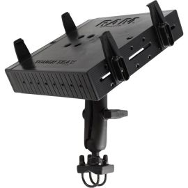RAM C SIZE 1.5 RAIL MOUNT WITH DOUBLE U-BOLT BASE, MEDIUM LENGTH DOUBLE SOCKET A