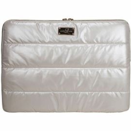 SANDY LISA CAPE TOWN CARRYING CASE (SLEEVE) FOR 16IN LAPTOP - WHITE CHROME
