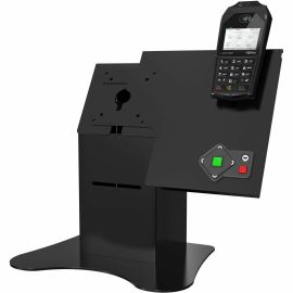 VESA COMPATIBLE DESK MOUNT W/ PRINTER SHELF COMPARTMENT