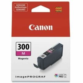 Canon LUCIA PRO PFI-300 Original Inkjet Ink Cartridge - Single Pack - Magenta - 1 / Pack