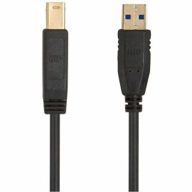 MONOPRICE SELECT USB 3.0 TYPE-A TO TYPE-B CABLE, 6FT, BLACK.