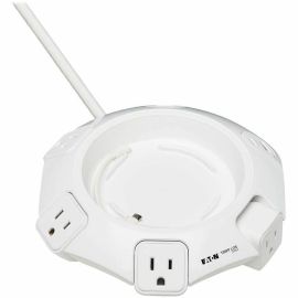 Tripp Lite by Eaton Safe-IT Conference Power Surge Protector 4 Rotating 5-15R Outlets USB-C & 3 USB-A Ports 10 ft. (3 m) Cord Antimicrobial Protection