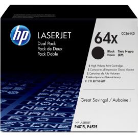 2PK BLACK CARTRIDGE F/ LASERJET 4015 & 4515 SERIES 24K YIELD/CART