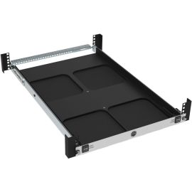 1U TOOL-LESS SHELF FOR FOUR APPLE MAC MINI WITH USB (2010-2023)