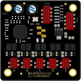 Brainboxes Pure Embedded 10/100 5 Port Industrial Ethernet Switch