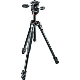 MANFROTTO MK290XTA3-3WUS 290 XTRA ALUMINUM TRIPOD WITH 804 3-WAY PAN/TILT HEAD