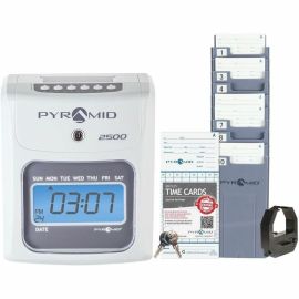 TIME CLOCK, MODEL 2500, AUTO ALIGN, 6 COLUMN