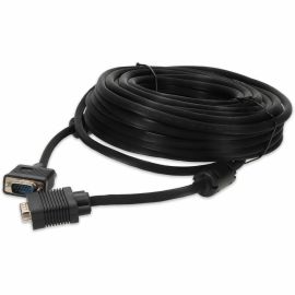 5PK 50ft VGA Male to VGA Male Black Cables For Resolution Up to 1920x1200 (WUXGA)