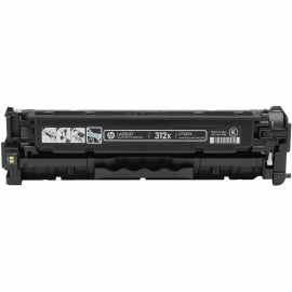 HP 312X (CF380X) Original Laser Toner Cartridge - Single Pack - Black - 1 Each