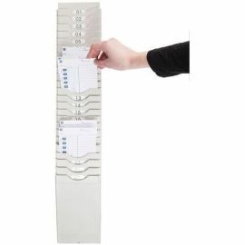 PYRAMID 400-X EXPANDING TIME CARD RACK