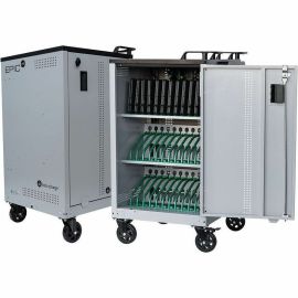 THE EPIC 36 CART CHARGES, STORES, SECURES AND TRANSPORTS UP TO 36 OF ALMOST ANY