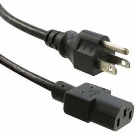 NEMA 5-15P TO C13 14AWG 15A POWER CORD 6FT RED