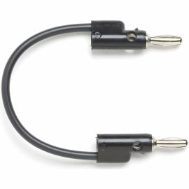 Pomona Banana Plug Patch Cord (Black)