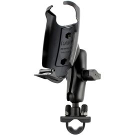 RAM HANDLEBAR RAIL MOUNT WITH ZINC COATED U-BOLT BASE FOR THE GARMIN ASTRO 320