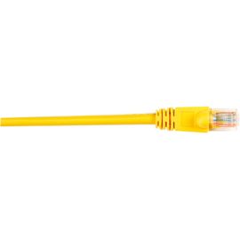 Black Box CAT5e Value Line Patch Cable, Stranded, Yellow, 5-ft. (1.5-m), 25-Pack