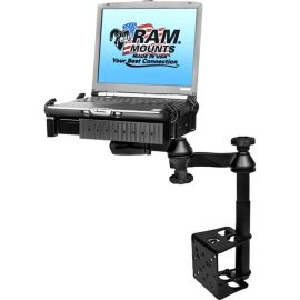 LAPTOP MOUNT - RAM SWING ARM LAPTOP MOUNT DESK TELE-POLE UNIVERSAL