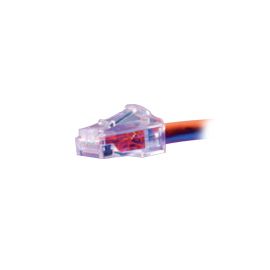 7FT LIGHT BLU CABL ASSY MOD 24-4PR STRANDED CAT6 T568A/B