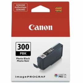 Canon LUCIA PRO PFI-300 Original Inkjet Ink Cartridge - Single Pack - Photo Black - 1 Pack