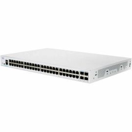 CBS250 SMART 48-PORT GE, PARTIAL POE,4X1G SFP REMANUFACTURED