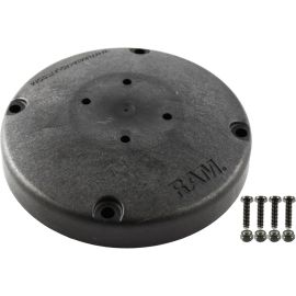 RAM 6 COMPOSITE ROUND SUPPORT BASE WITH THE UNIVERSAL AMPS HOLE PATTERN