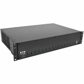 Tripp Lite by Eaton 16-Port USB Charging Station with Syncing, 230V, 5V 40A (200W) USB Charger Output, 2U Rack-Mount