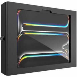 IPAD PRO M4 & M5 11IN, APEX SECURED ENCLOSURE WALL MOUNT BLACK