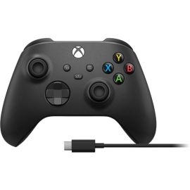MICROSOFT XBOX CONTROLLER + CABLE FOR WINDOWS BLACK