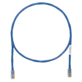 3FT CAT5E CBL EA CU PATCH CORD BU UTP