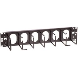 HUBBELL HORIZONTAL CABLE MANAGEMENT PANEL 2U 19 X 3.5 WITH 3.5 FRONT RING DEPTH