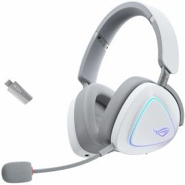 ASUS ROG DELTA II WL GAMING HEADSET WITH DETACHABLE MIC WHITE