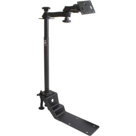 RAM UNIVERSAL DRILL-DOWN LAPTOP MOUNT WITH 12 MALE AND 18 FEMALE TELE-POLE.SWING