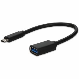 AddOn 5-Pack of USB 3.1 (C) Male to USB 3.0 (A) Male Black Adapters