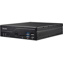 Shuttle XPC slim DH410 Barebone System - Slim PC - Socket LGA-1200 - 1 x Processor Support