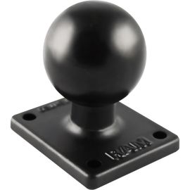 RAM 2IN X 1.7IN BASE WITH 1.5IN BALL THAT CONTAINS THE UNIVERSAL AMPS HOLE PATTE