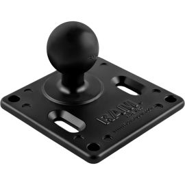 RAM 75MM X 75MM VESA 3.625 PLATE WITH 3/8-16 TAPPED HOLE & 1.5 BALL