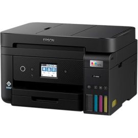 Epson EcoTank ET-4850 Inkjet Multifunction Printer-Color-Black-Copier/Fax/Scanner-4800x1200 dpi Print-Automatic Duplex Print-5000 Pages-250 sheets Input-Color Flatbed Scanner-2400 dpi Optical Scan-Color Fax-Wireless LAN-Epson Smar