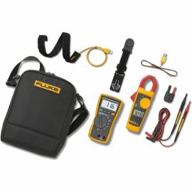 Fluke Networks 116/323 HVAC Combo Kit - Includes Multimeter and Clamp Meter