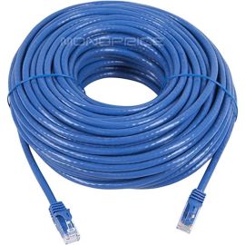 CAT6 UTP NETWORK CABLE_ 100FT BLUE