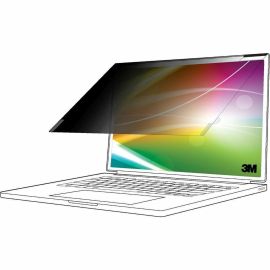 3M Bright Screen Privacy Filter for 15.6in Full Screen Laptop, 16:9, BP156W9E