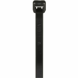 CABLE TIE BLACKUV NYLON 6121